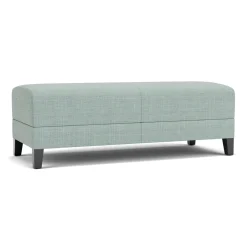 Social Two Seat Bench in Premium Upholstery