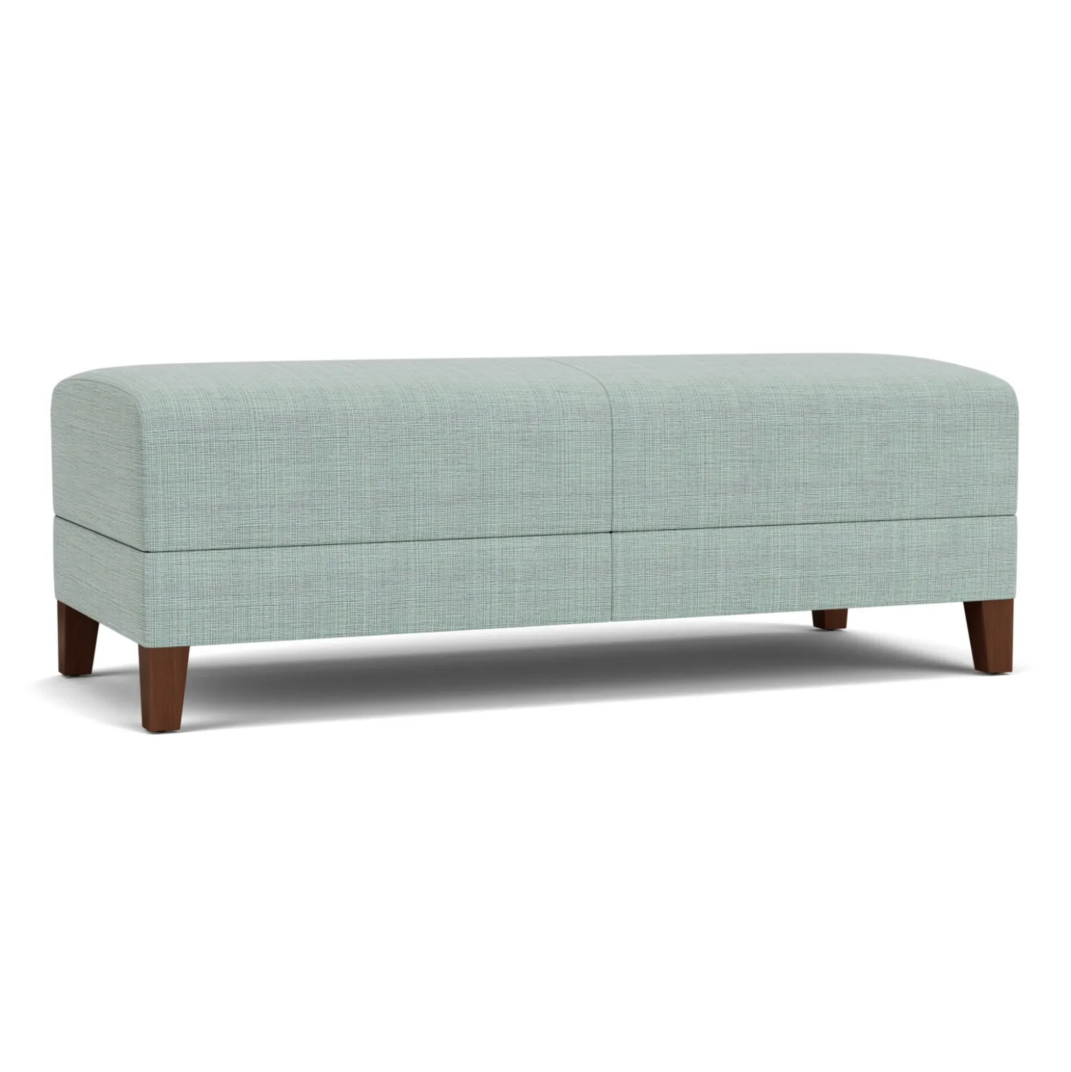 Social Two Seat Bench in Premium Upholstery