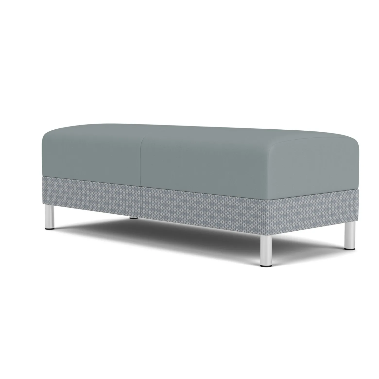 Social Two Seat Bench in Premium Upholstery
