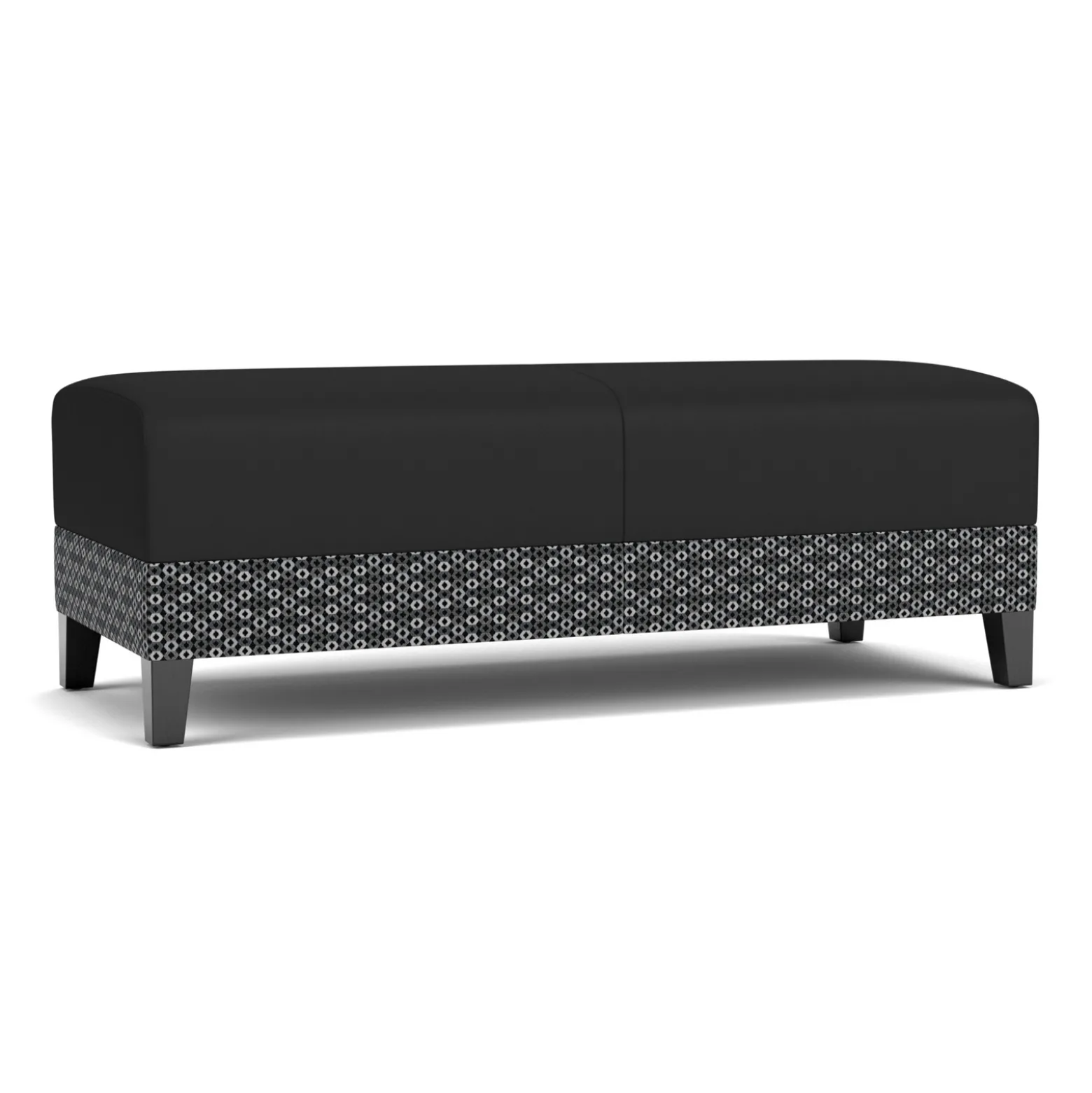 Social Two Seat Bench in Premium Upholstery