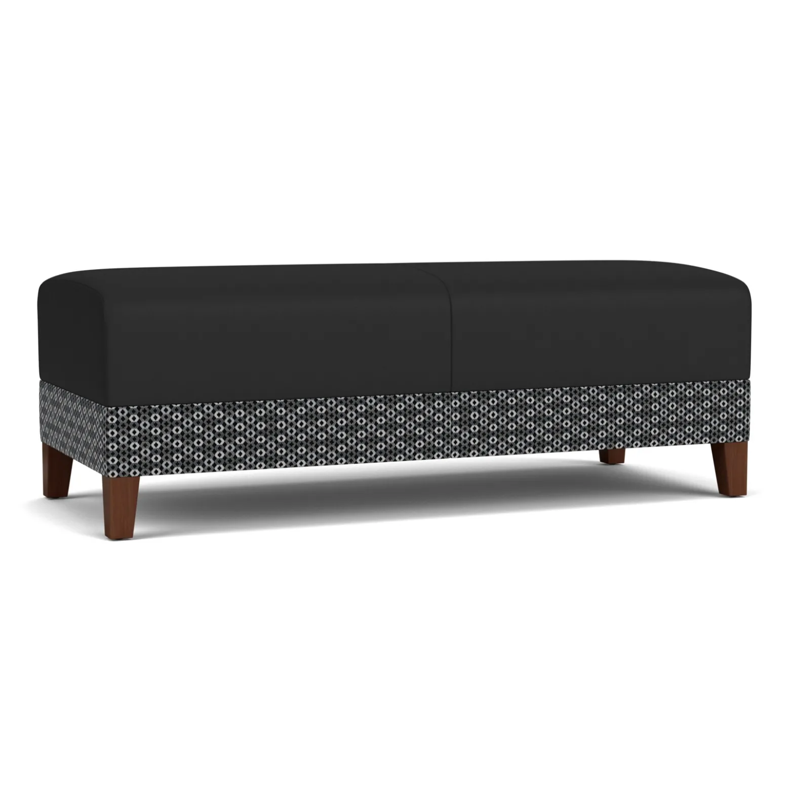 Social Two Seat Bench in Premium Upholstery