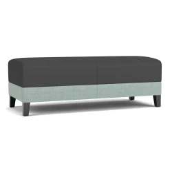 Social Two Seat Bench in Premium Upholstery