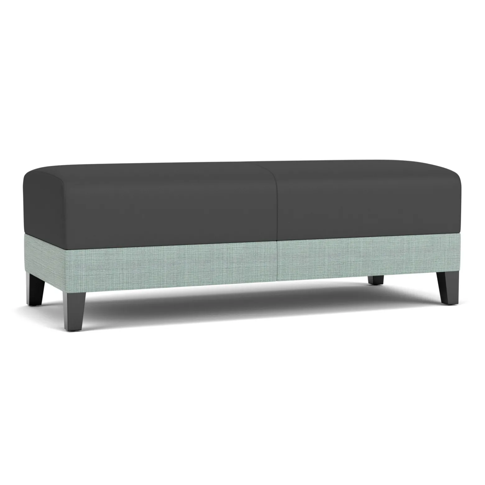 Social Two Seat Bench in Premium Upholstery