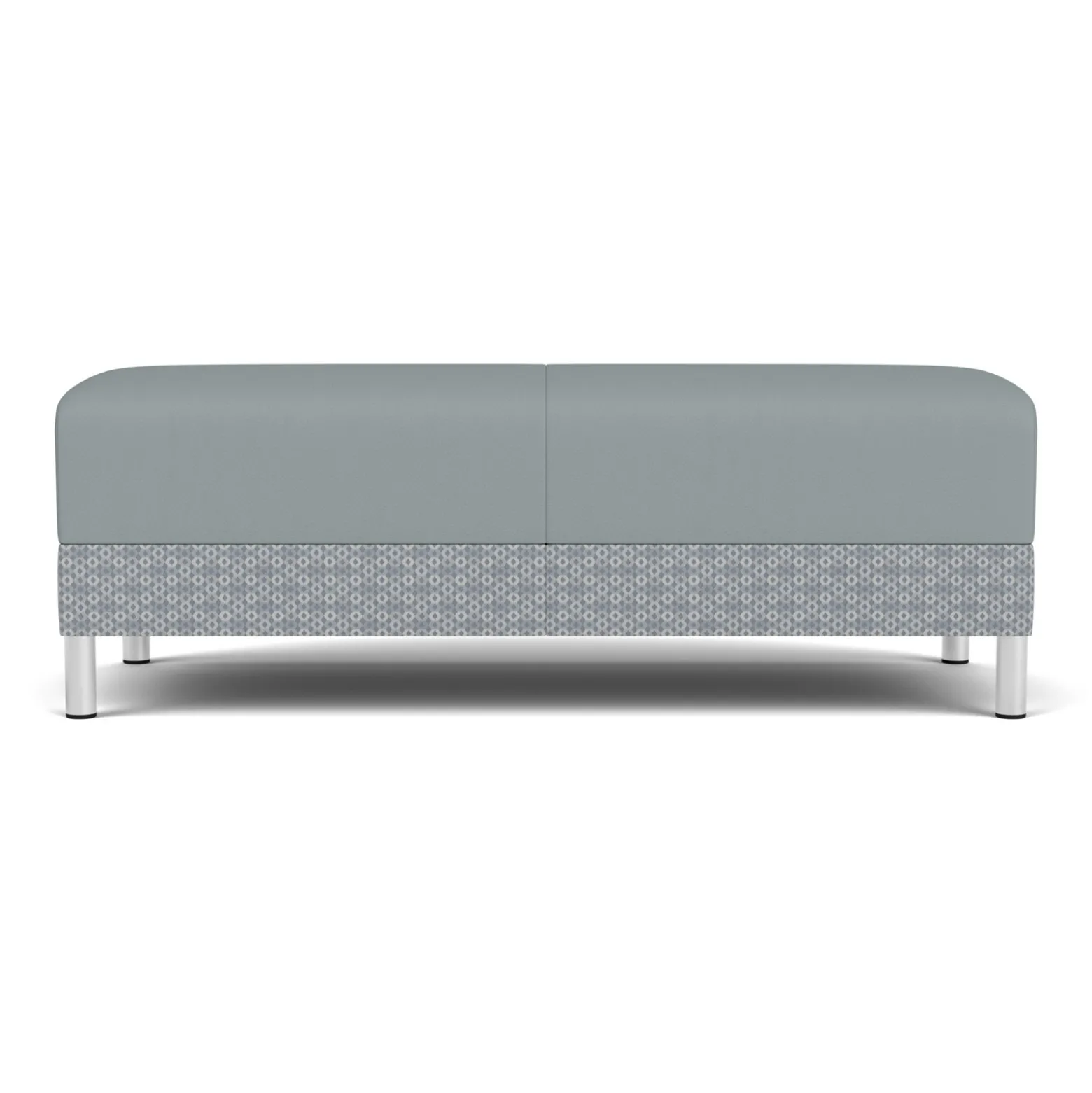 Social Two Seat Bench in Premium Upholstery
