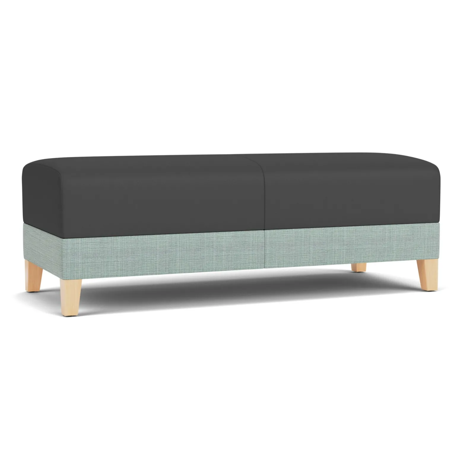 Social Two Seat Bench in Premium Upholstery