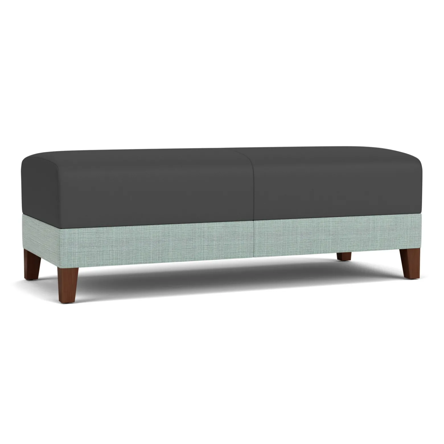 Social Two Seat Bench in Premium Upholstery
