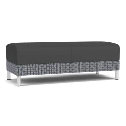 Social Two Seat Bench in Premium Upholstery
