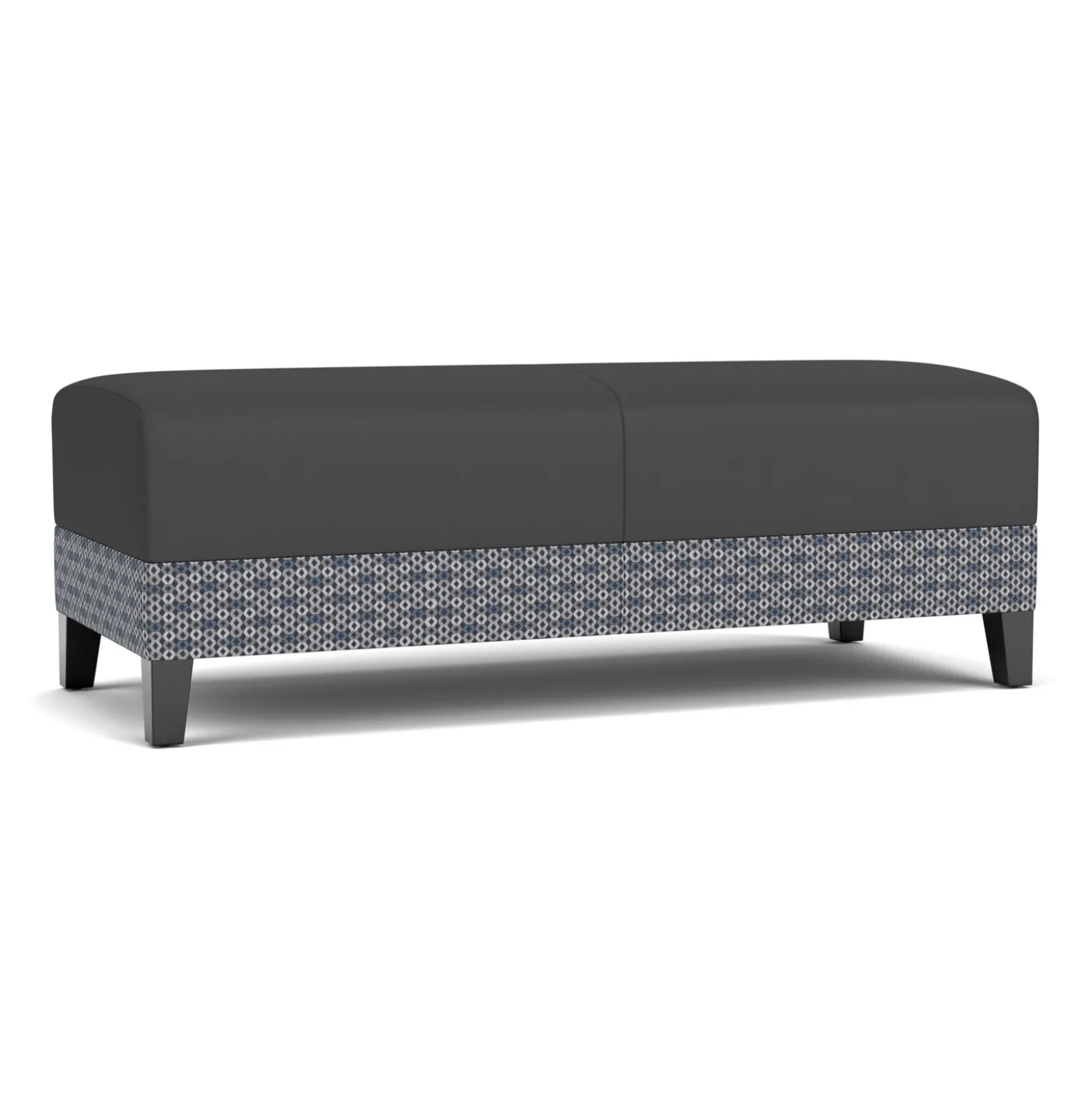 Social Two Seat Bench in Premium Upholstery