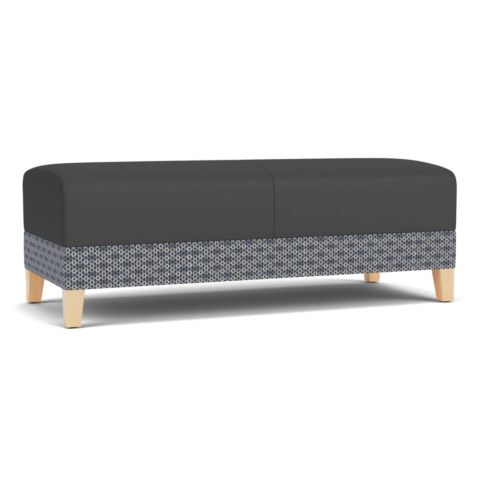 Social Two Seat Bench in Premium Upholstery