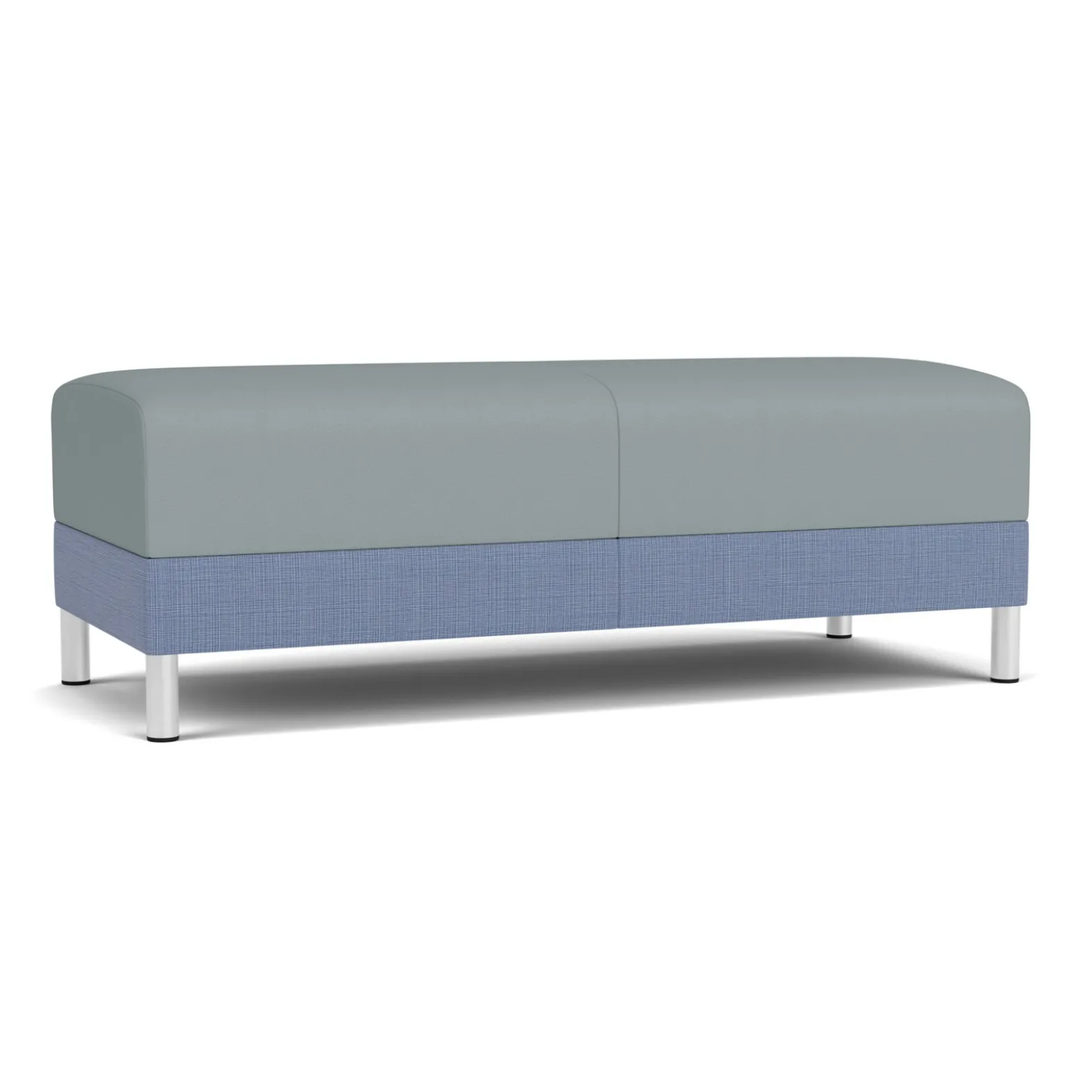 Social Two Seat Bench in Premium Upholstery