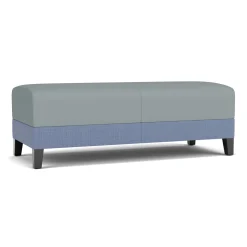 Social Two Seat Bench in Premium Upholstery