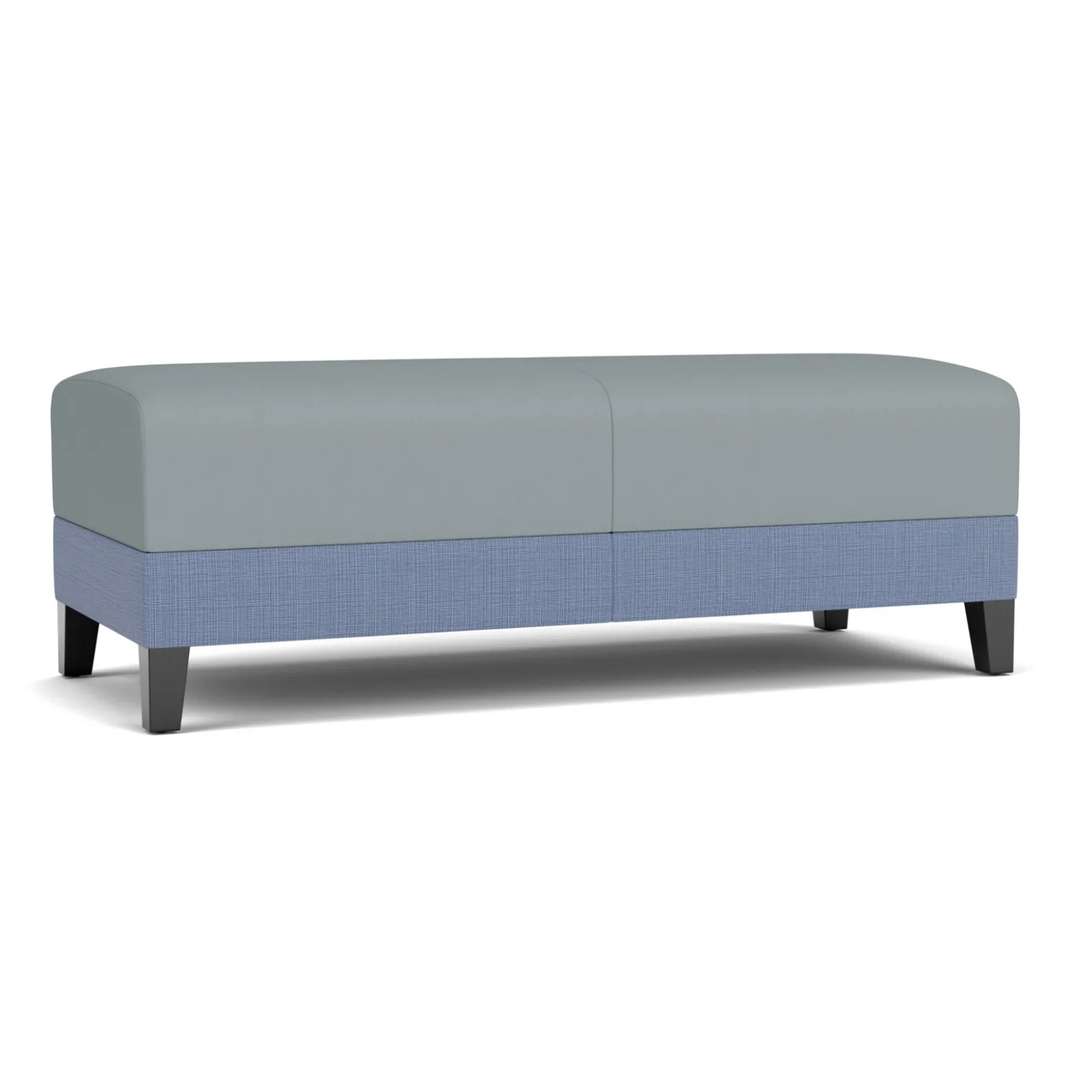 Social Two Seat Bench in Premium Upholstery