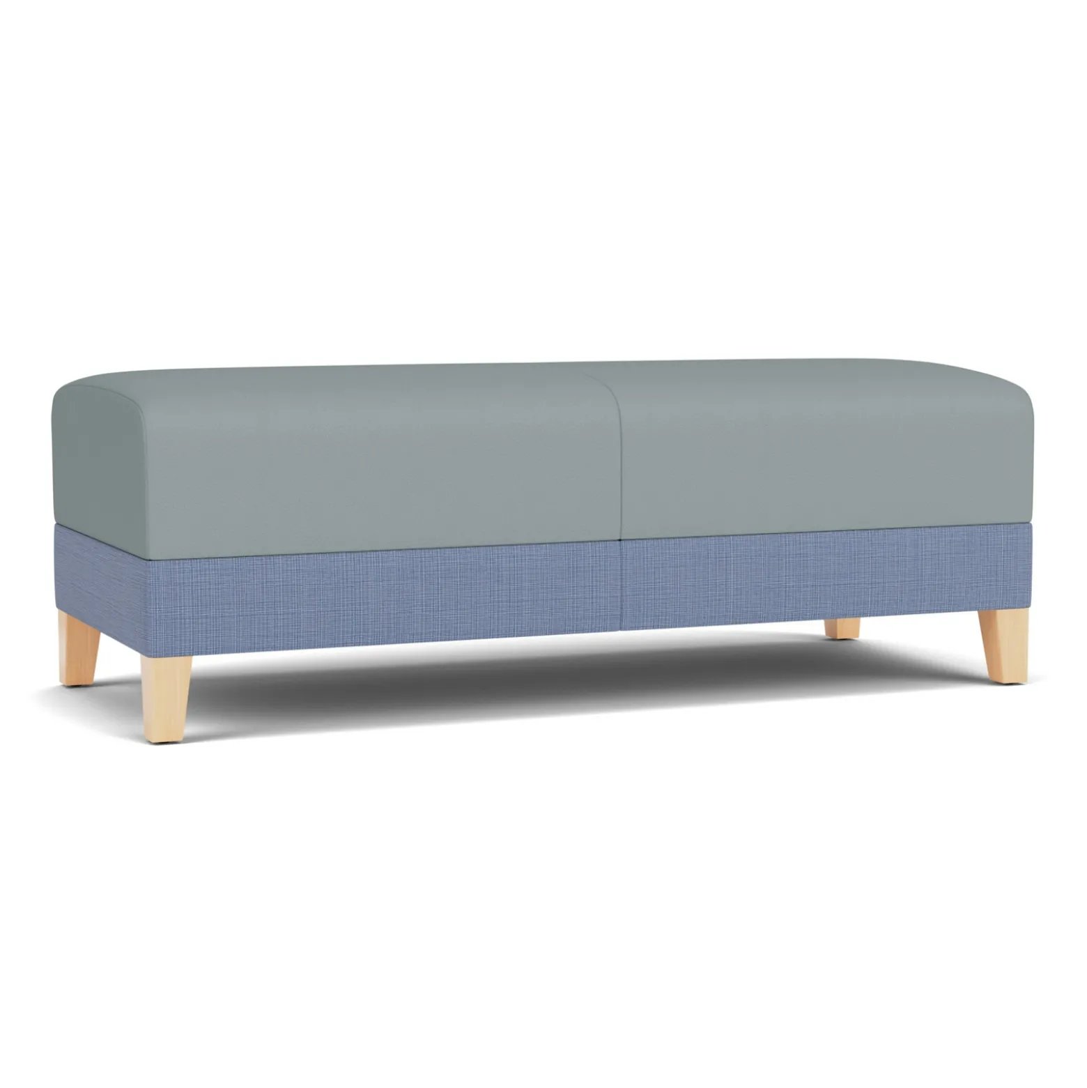 Social Two Seat Bench in Premium Upholstery