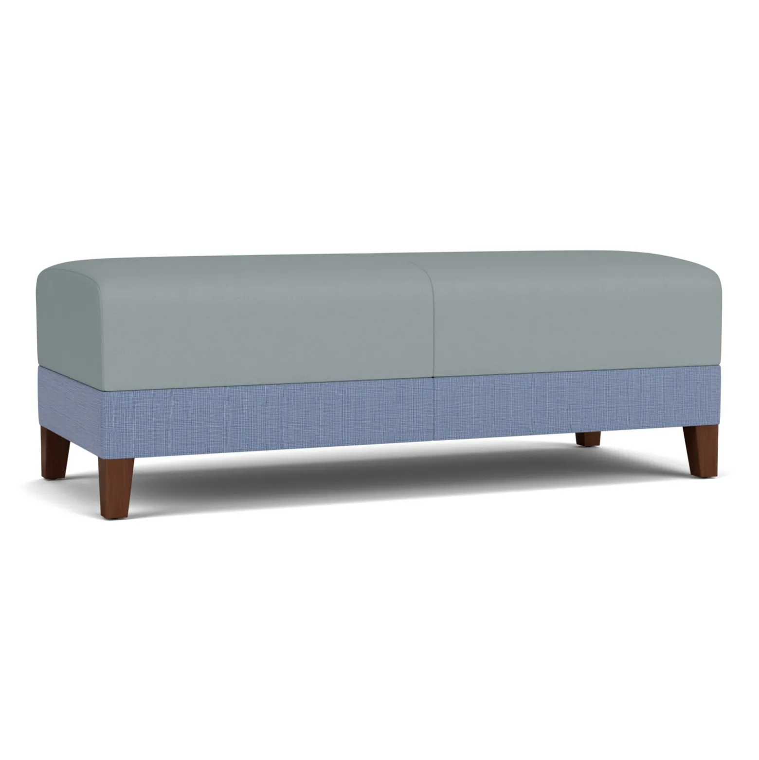 Social Two Seat Bench in Premium Upholstery