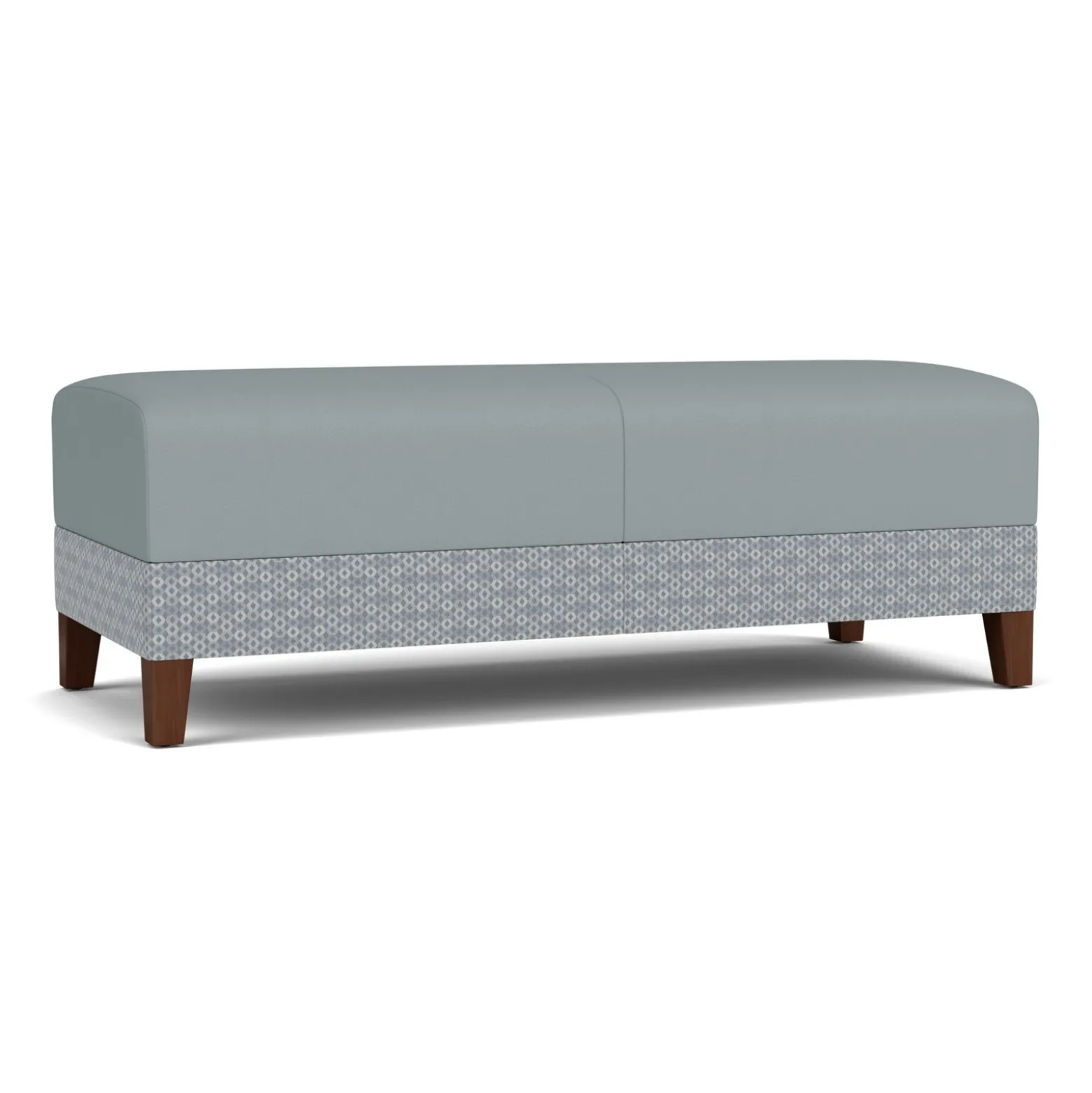 Social Two Seat Bench in Premium Upholstery