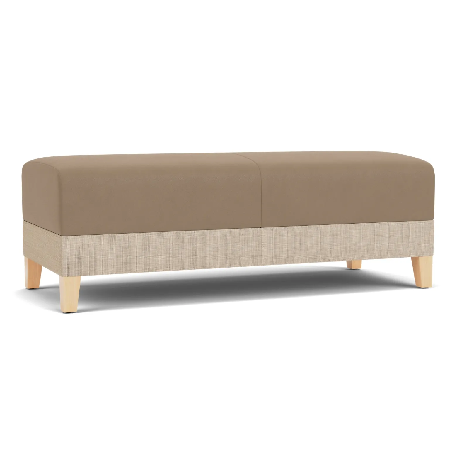 Social Two Seat Bench in Premium Upholstery