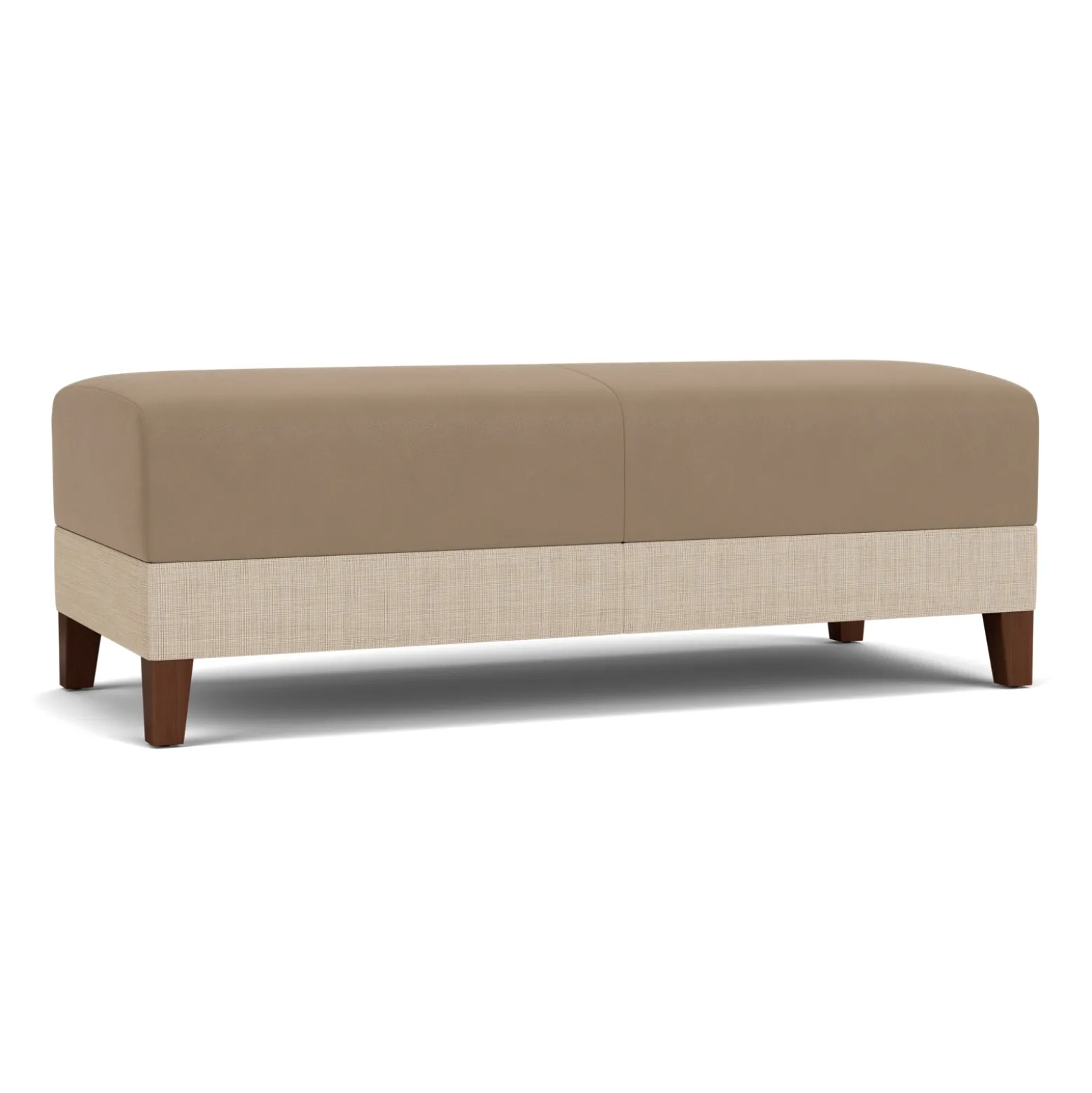 Social Two Seat Bench in Premium Upholstery
