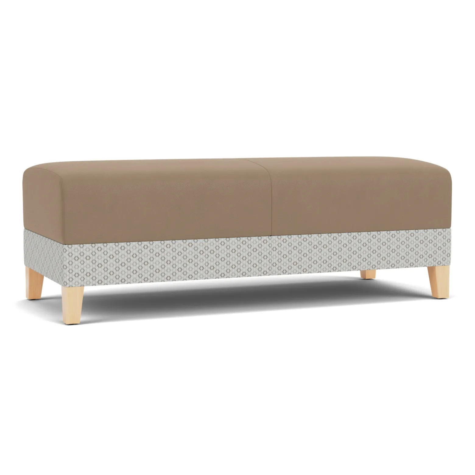 Social Two Seat Bench in Premium Upholstery