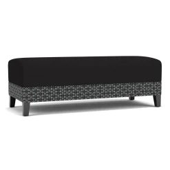 Social Two Seat Bench in Premium Upholstery