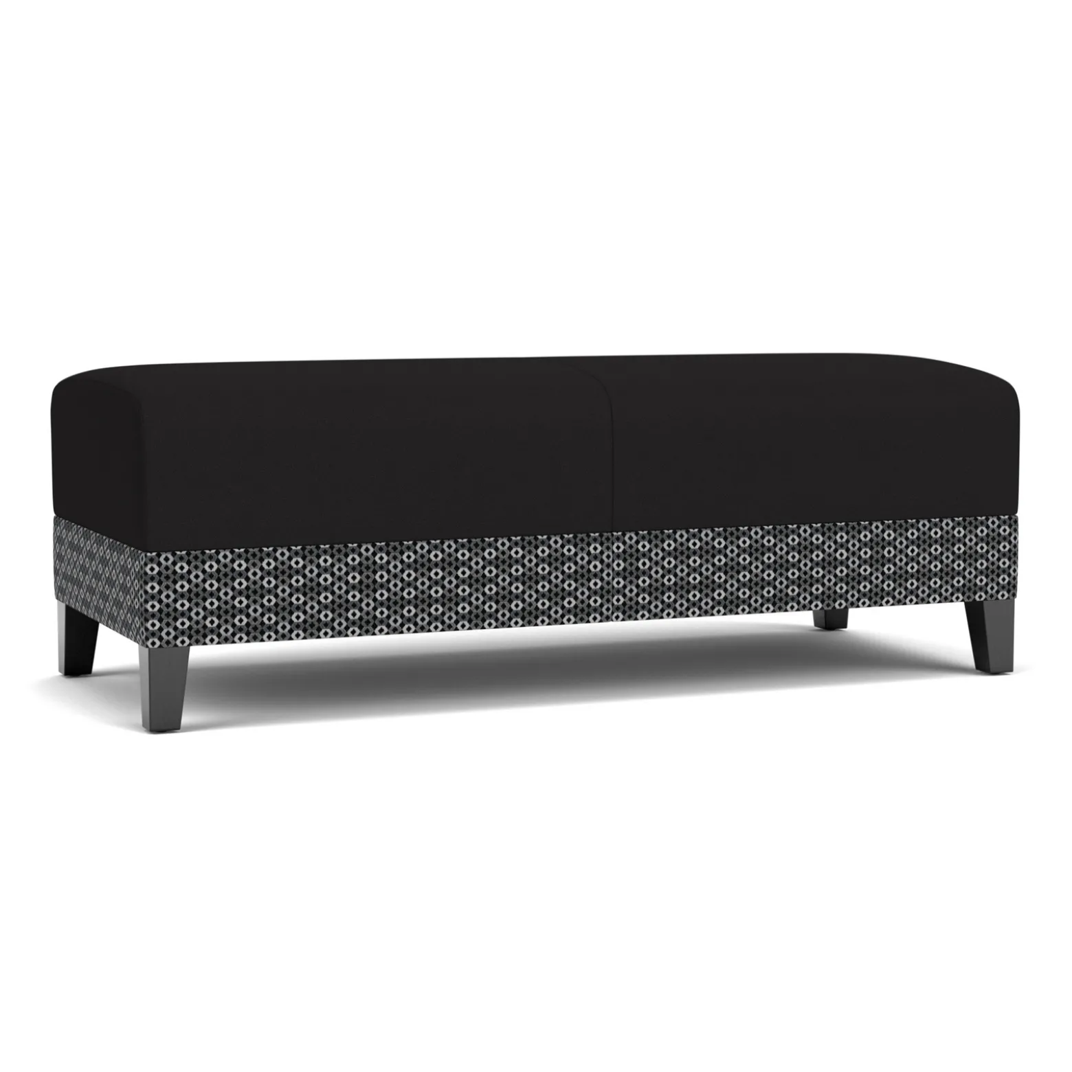 Social Two Seat Bench in Premium Upholstery