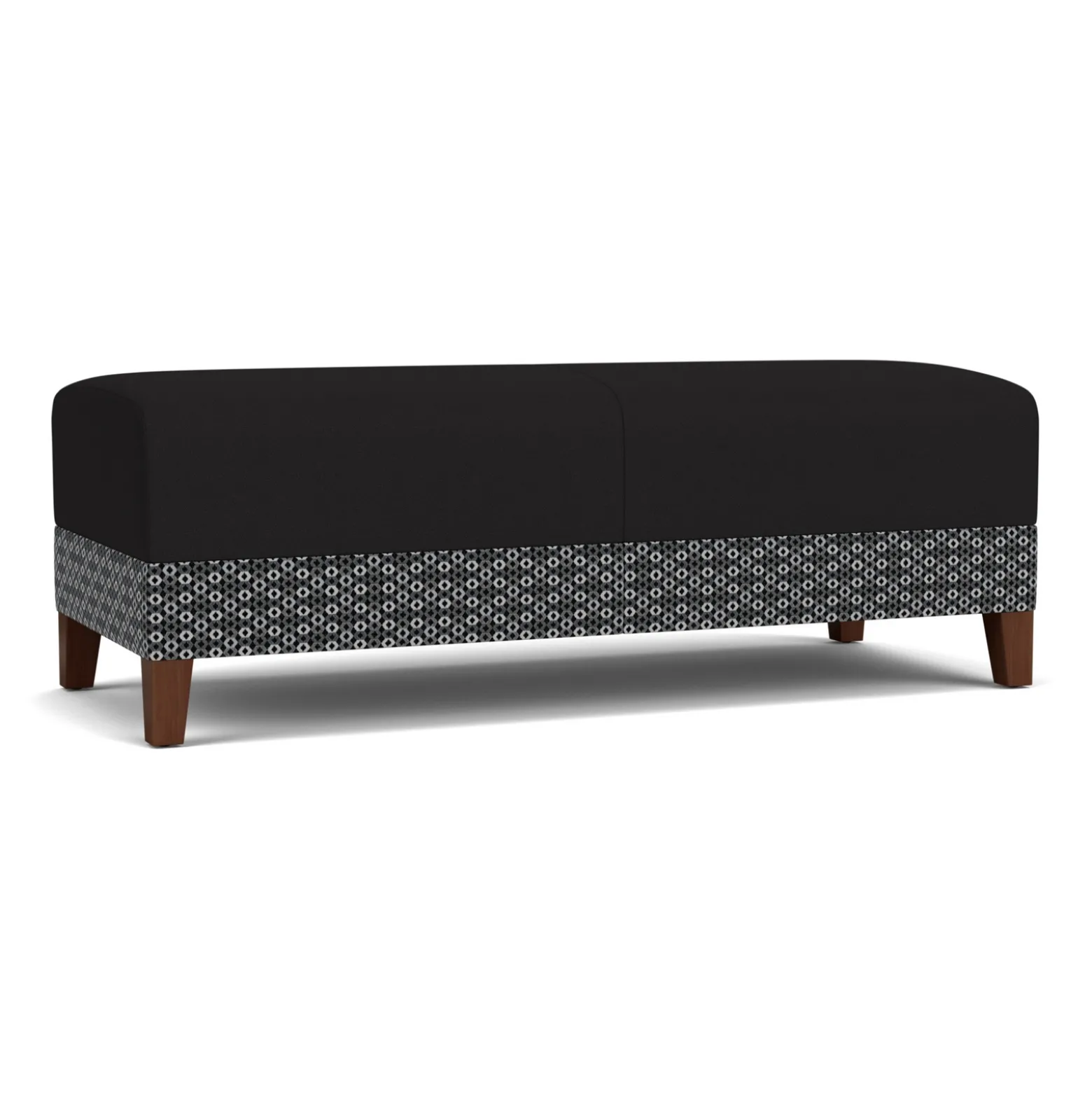 Social Two Seat Bench in Premium Upholstery