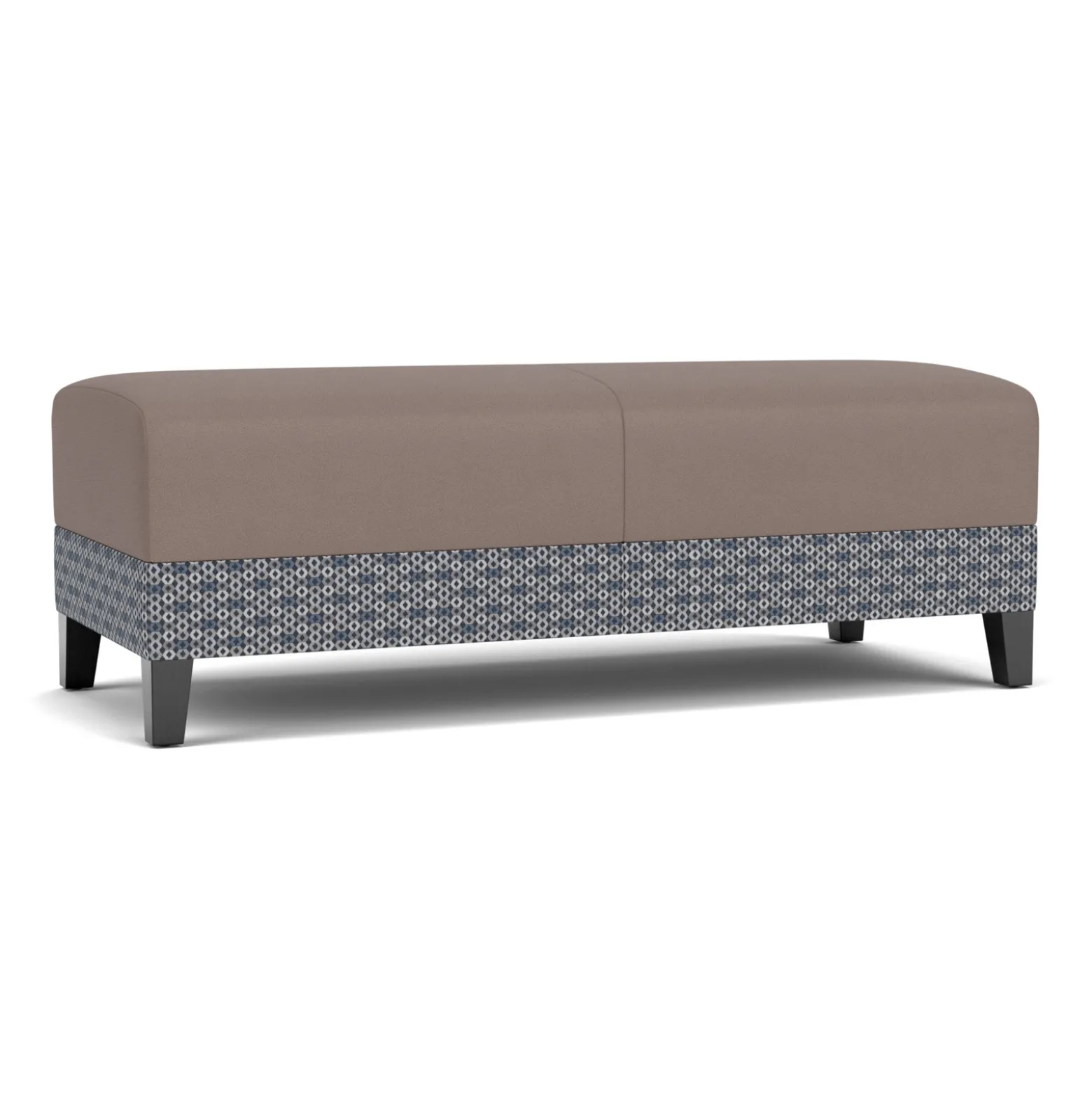 Social Two Seat Bench in Premium Upholstery