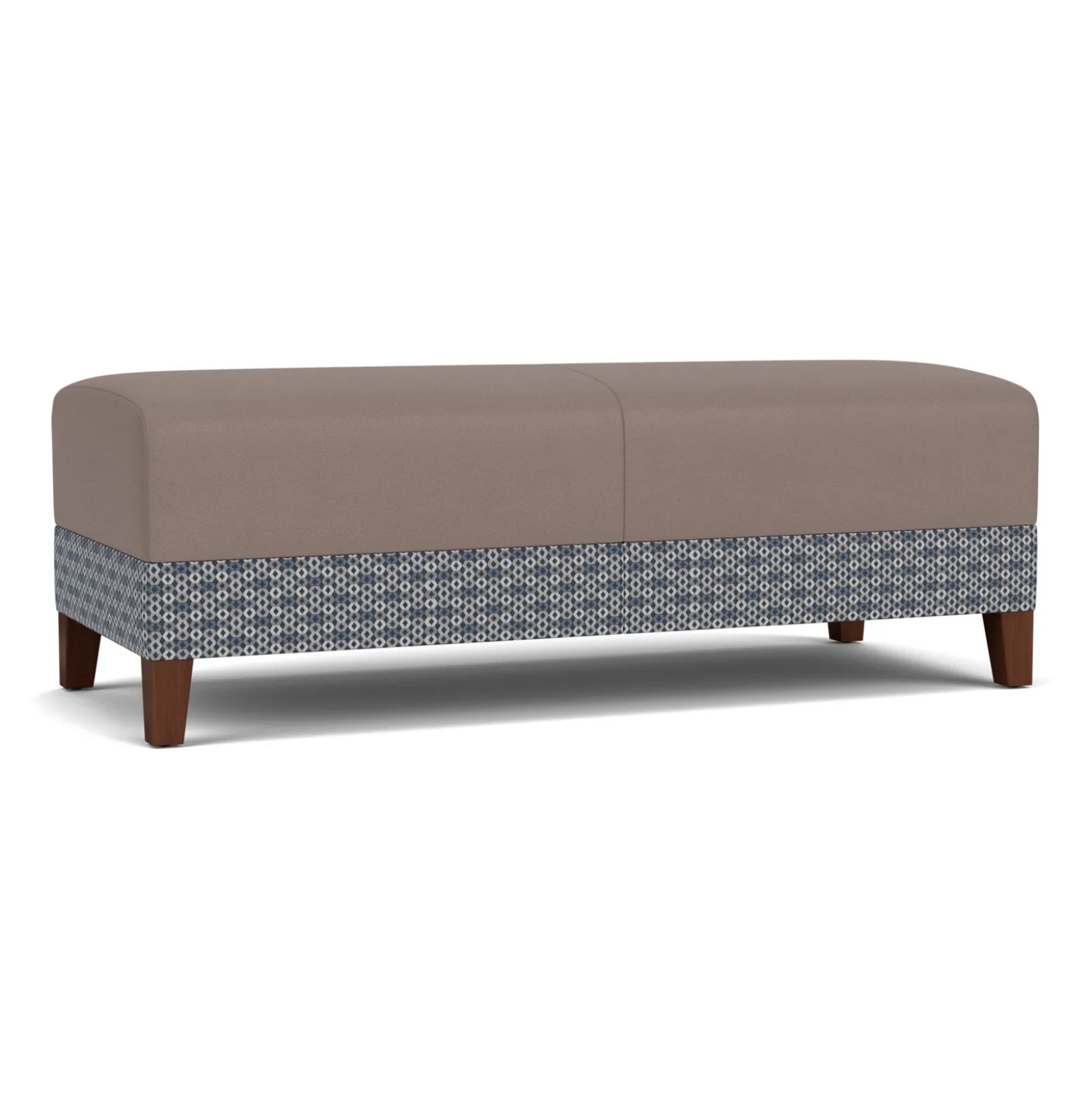 Social Two Seat Bench in Premium Upholstery