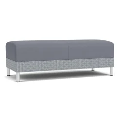 Social Two Seat Bench in Premium Upholstery