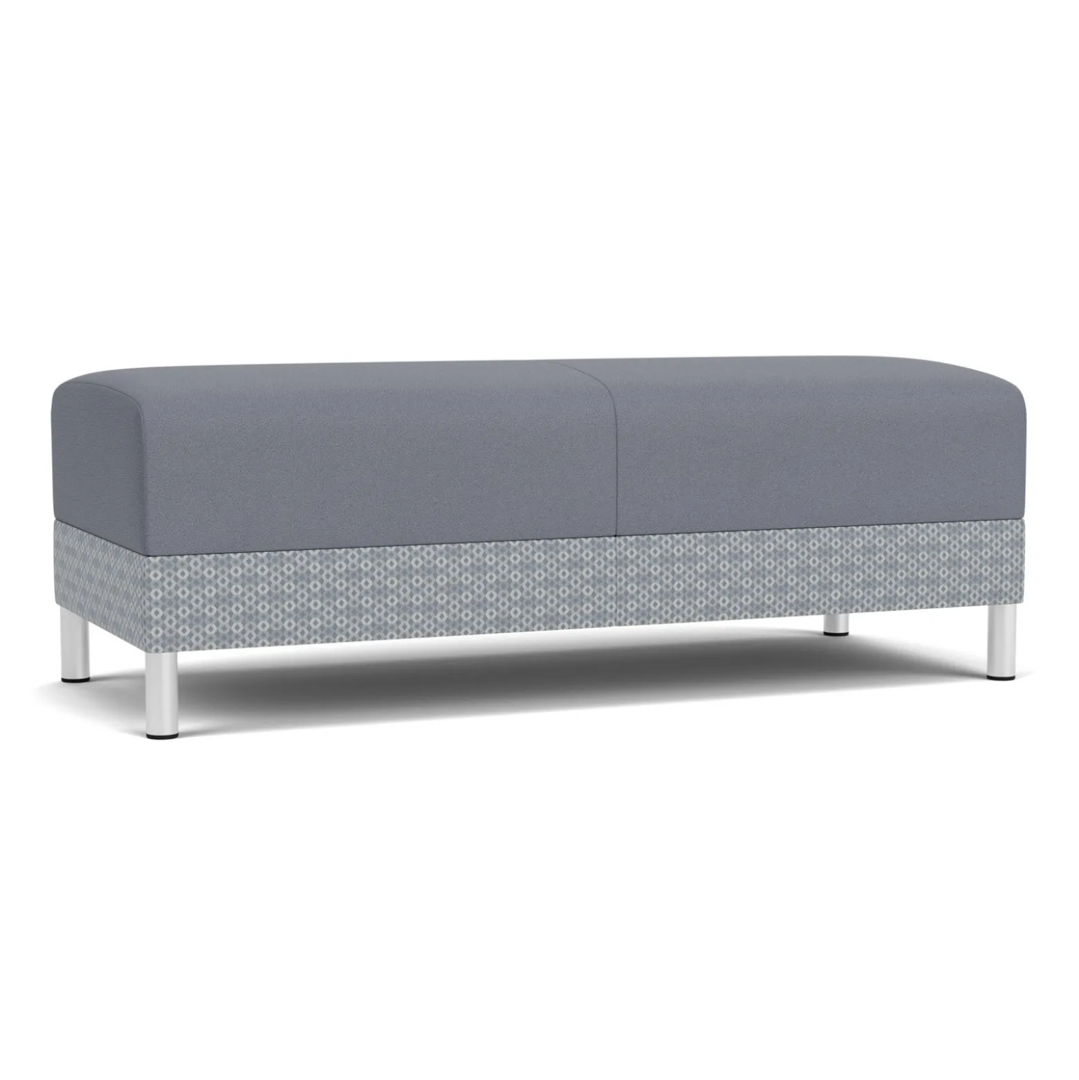 Social Two Seat Bench in Premium Upholstery