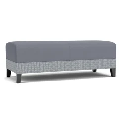 Social Two Seat Bench in Premium Upholstery