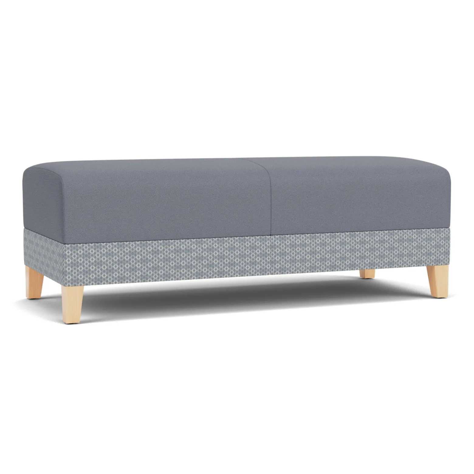Social Two Seat Bench in Premium Upholstery