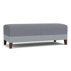 Social Two Seat Bench in Premium Upholstery