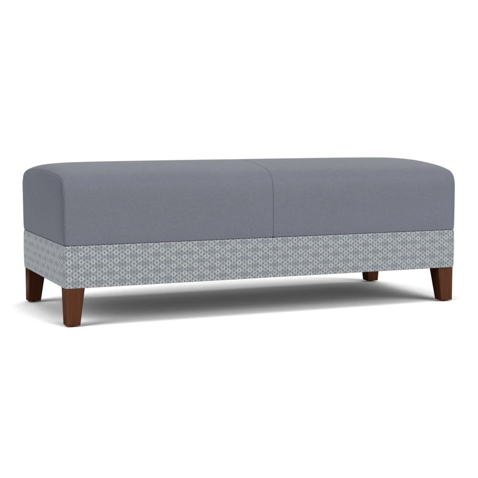 Social Two Seat Bench in Premium Upholstery