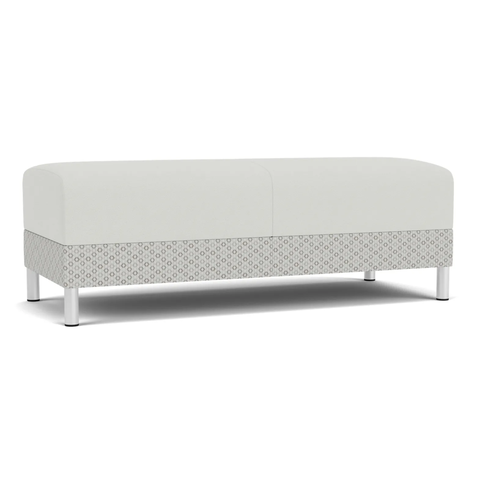 Social Two Seat Bench in Premium Upholstery
