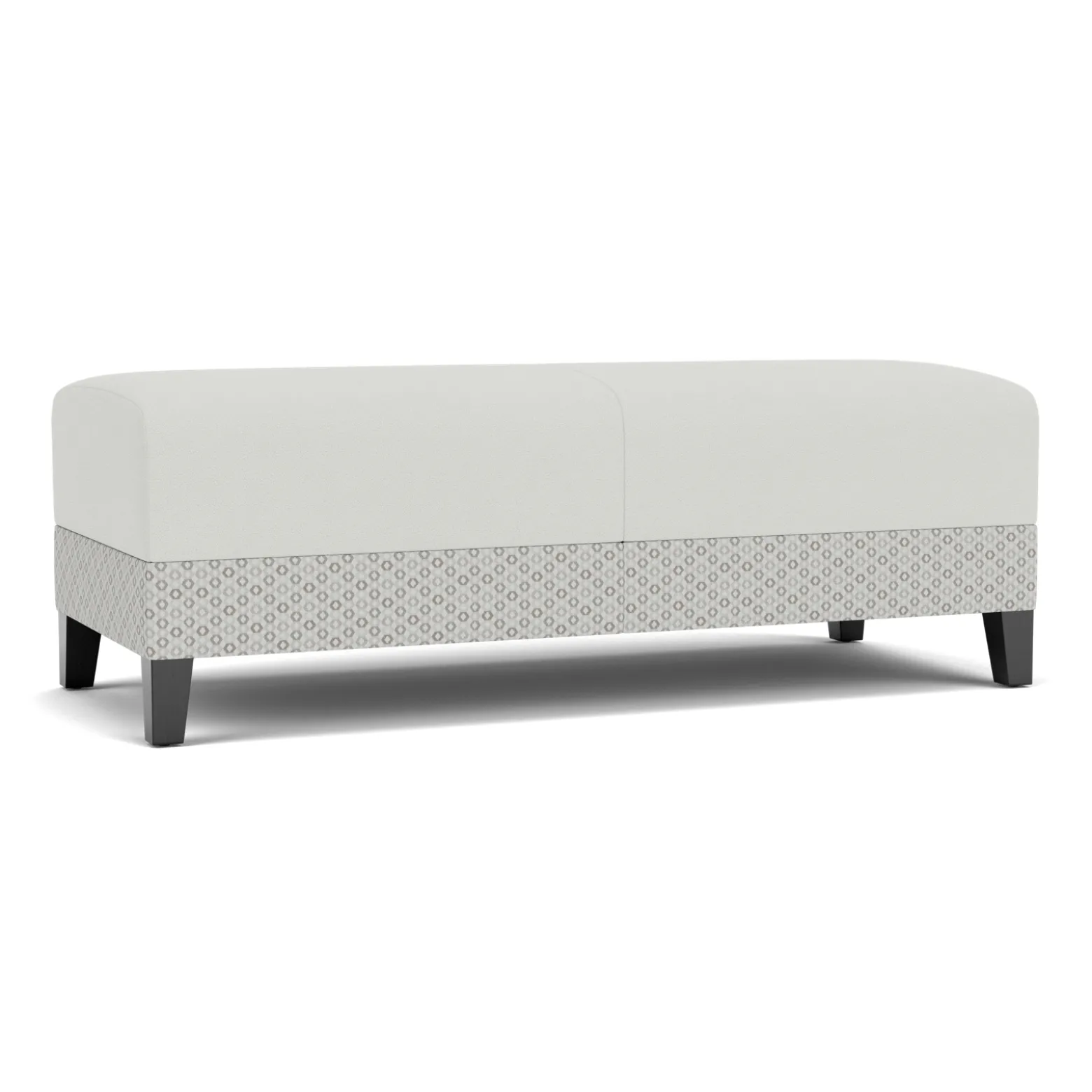 Social Two Seat Bench in Premium Upholstery