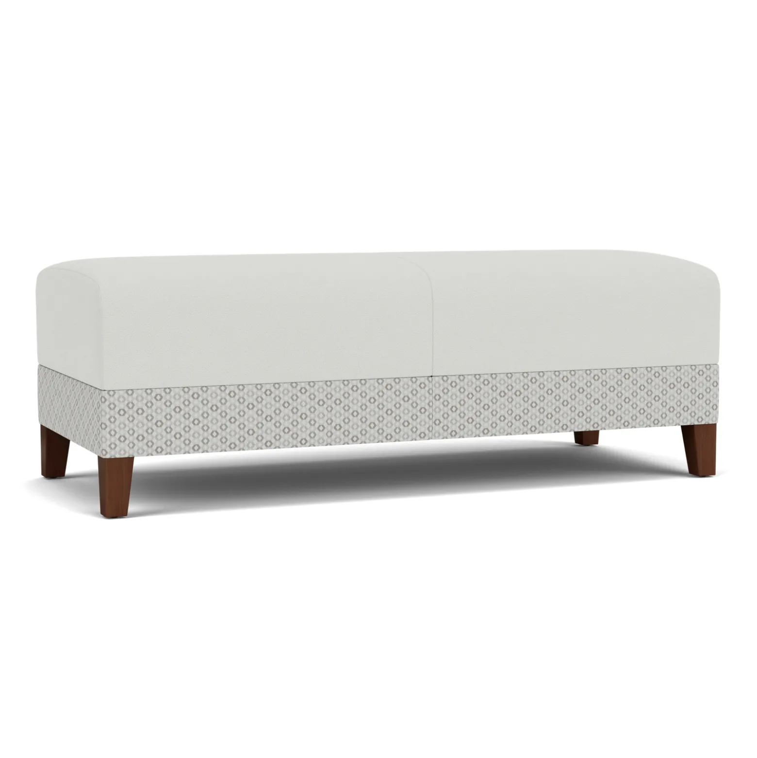 Social Two Seat Bench in Premium Upholstery