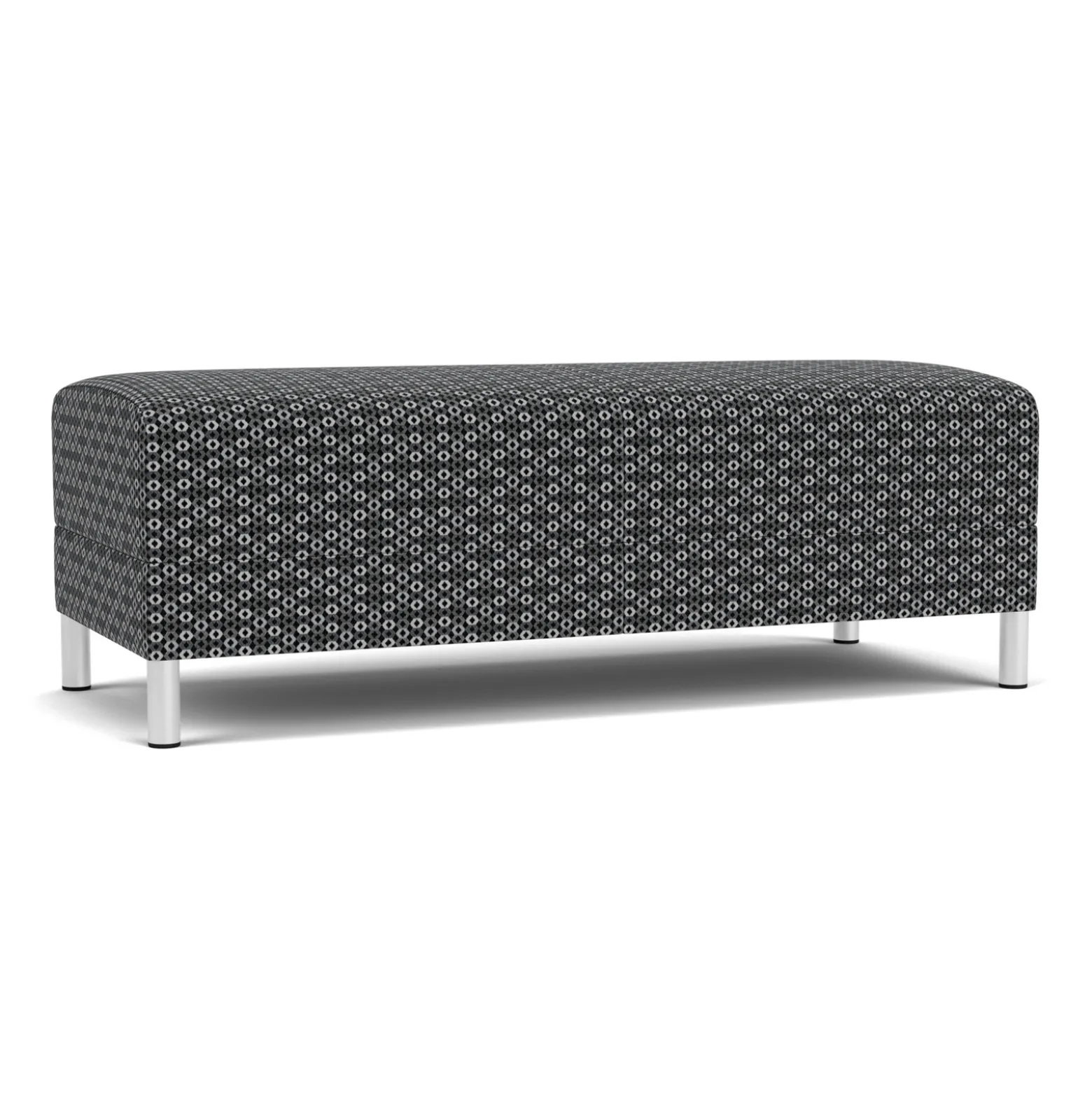 Social Two Seat Bench in Premium Upholstery