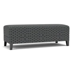 Social Two Seat Bench in Premium Upholstery