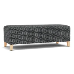 Social Two Seat Bench in Premium Upholstery