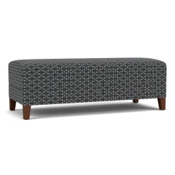 Social Two Seat Bench in Premium Upholstery