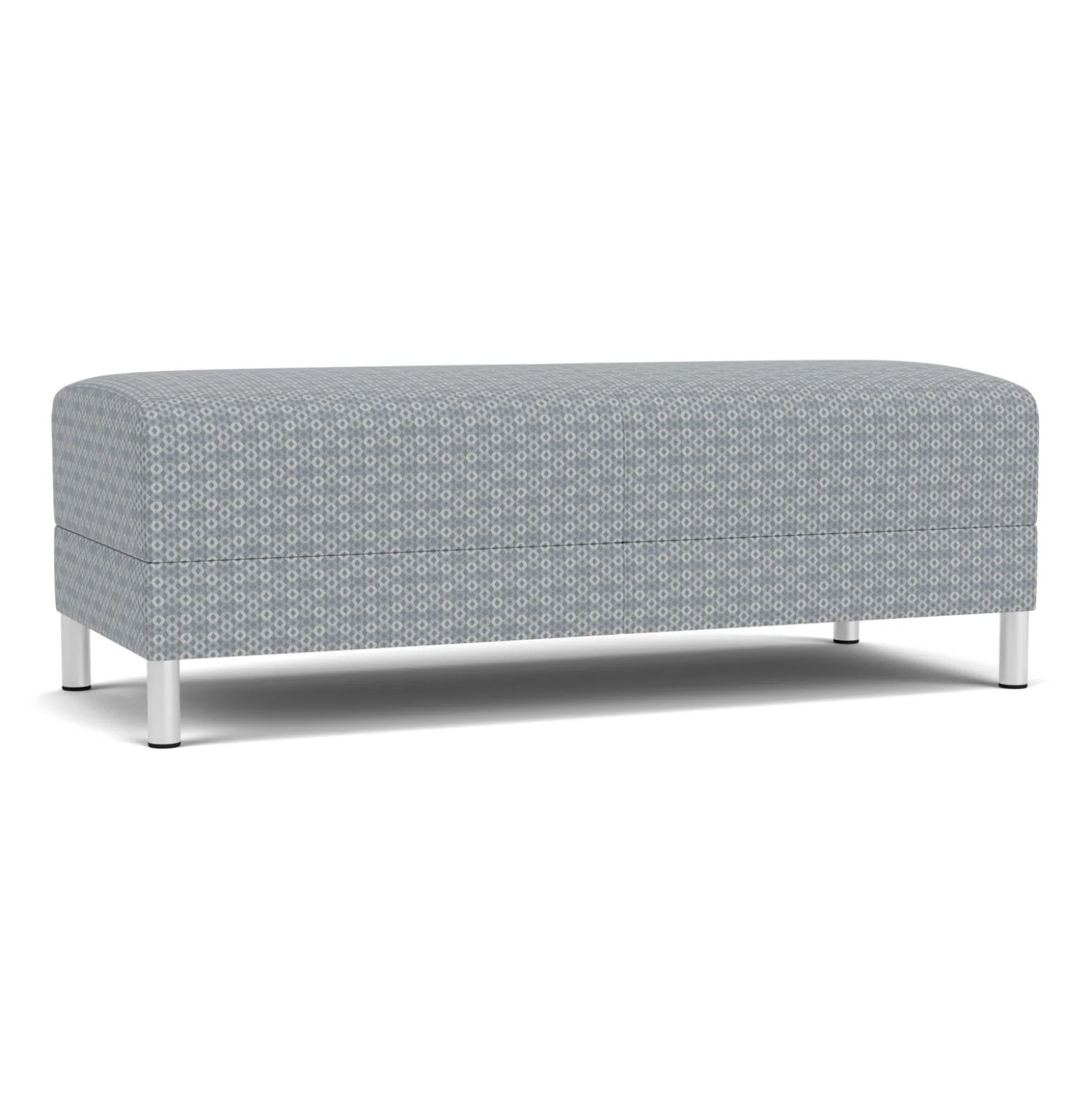 Social Two Seat Bench in Premium Upholstery