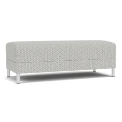 Social Two Seat Bench in Premium Upholstery