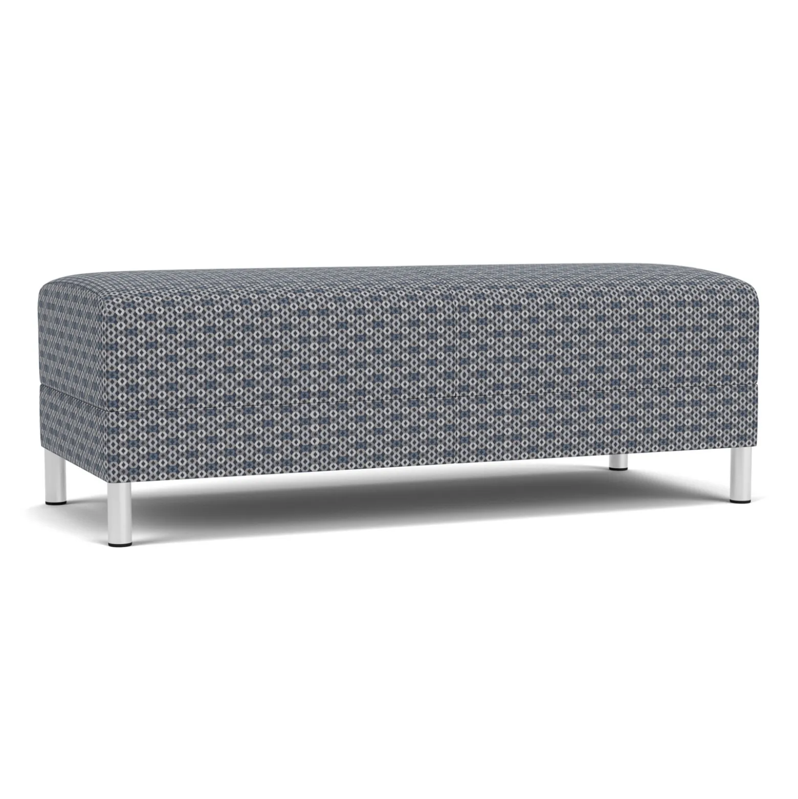 Social Two Seat Bench in Premium Upholstery