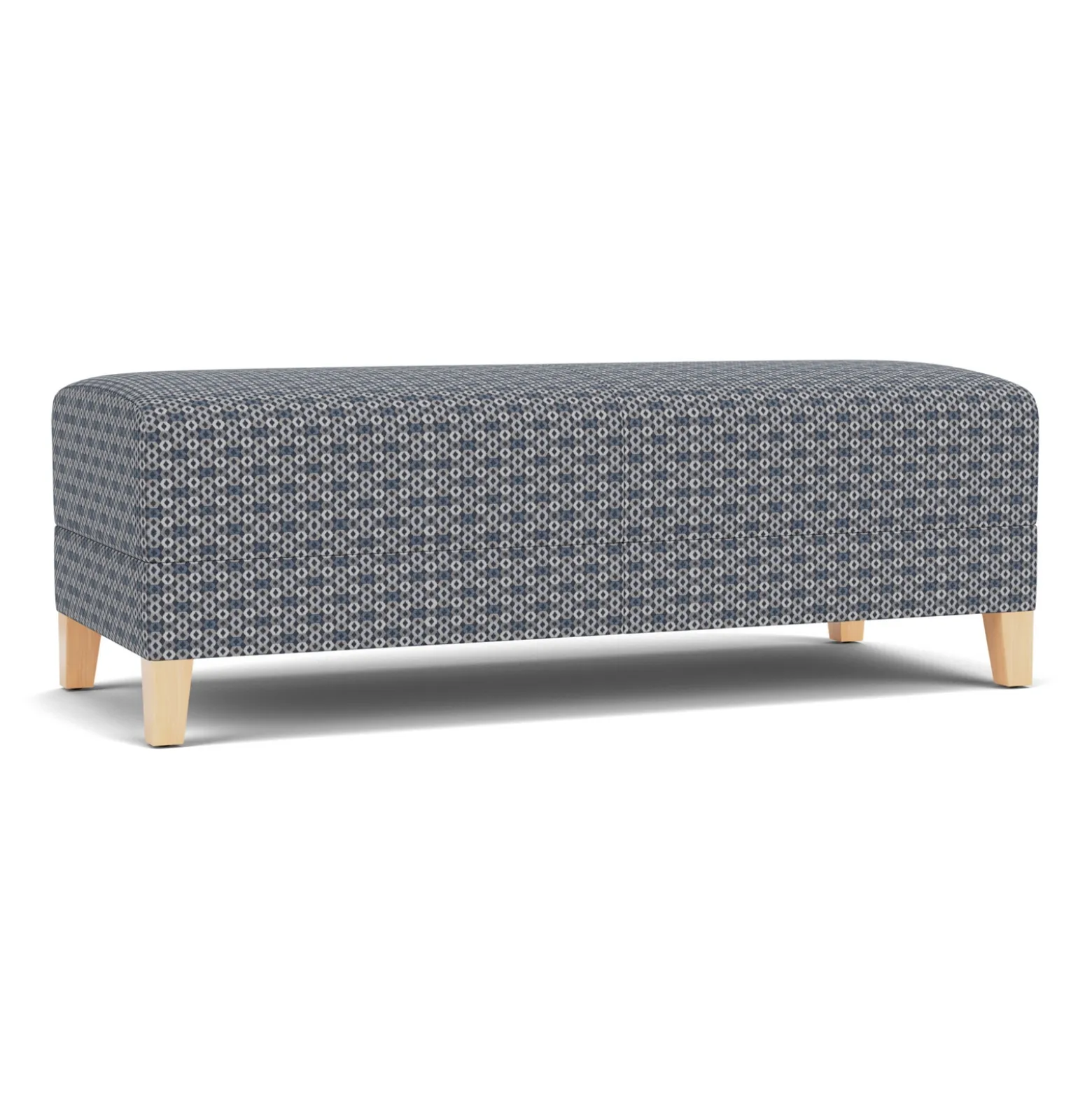 Social Two Seat Bench in Premium Upholstery