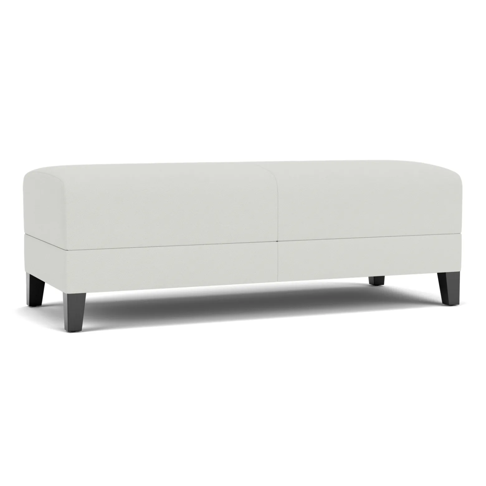 Social Two Seat Bench in Standard Upholstery