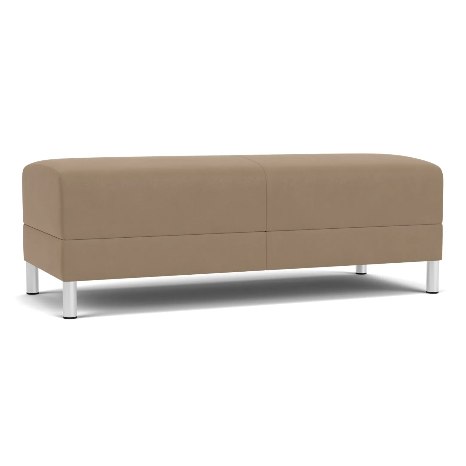 Social Two Seat Bench in Standard Upholstery