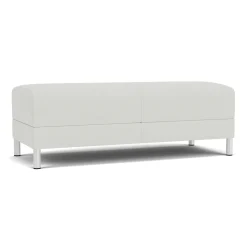 Social Two Seat Bench in Standard Upholstery