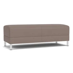 Social Two Seat Bench in Standard Upholstery
