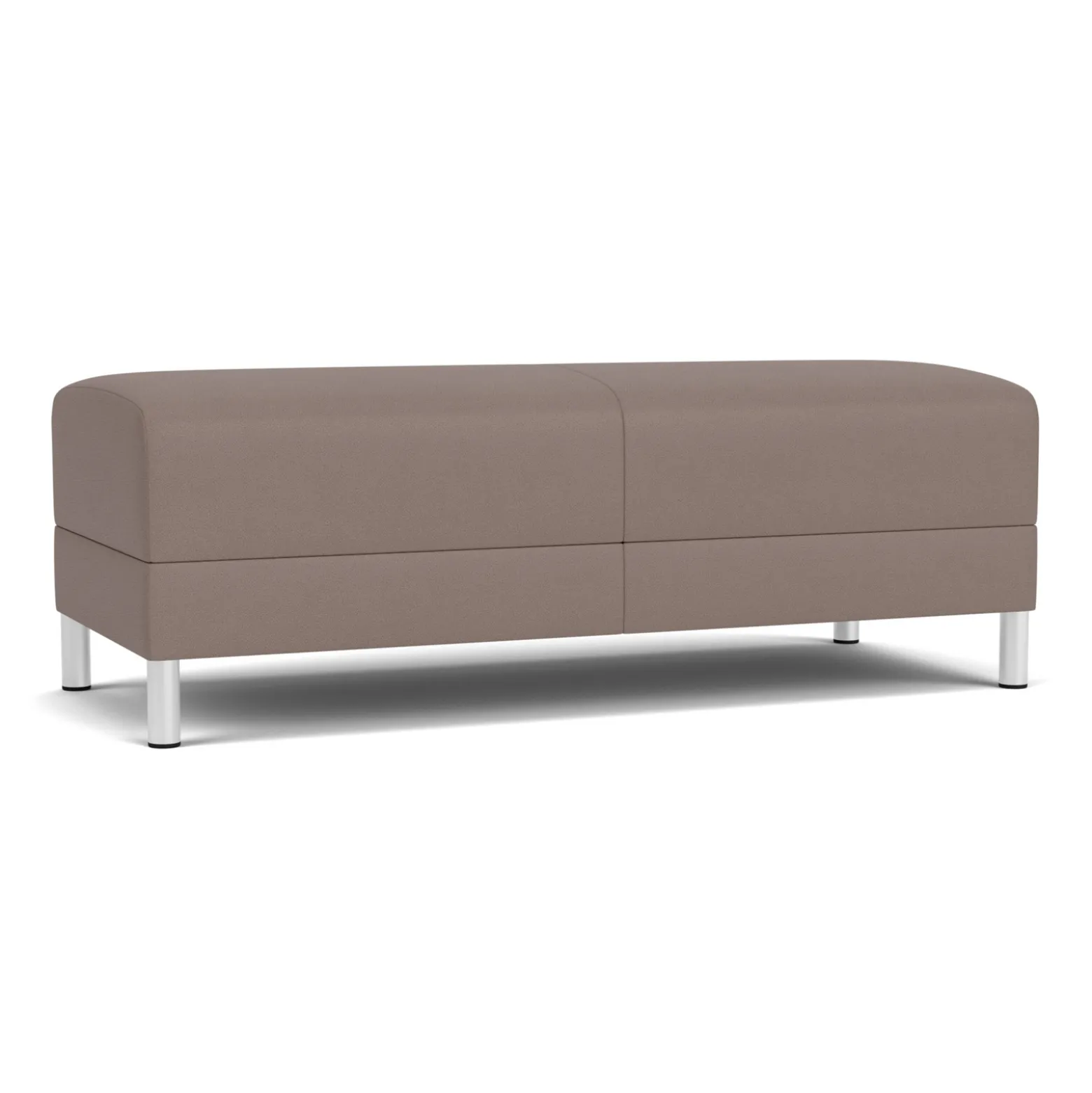 Social Two Seat Bench in Standard Upholstery