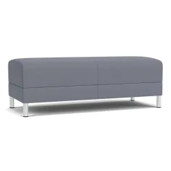 Social Two Seat Bench in Standard Upholstery